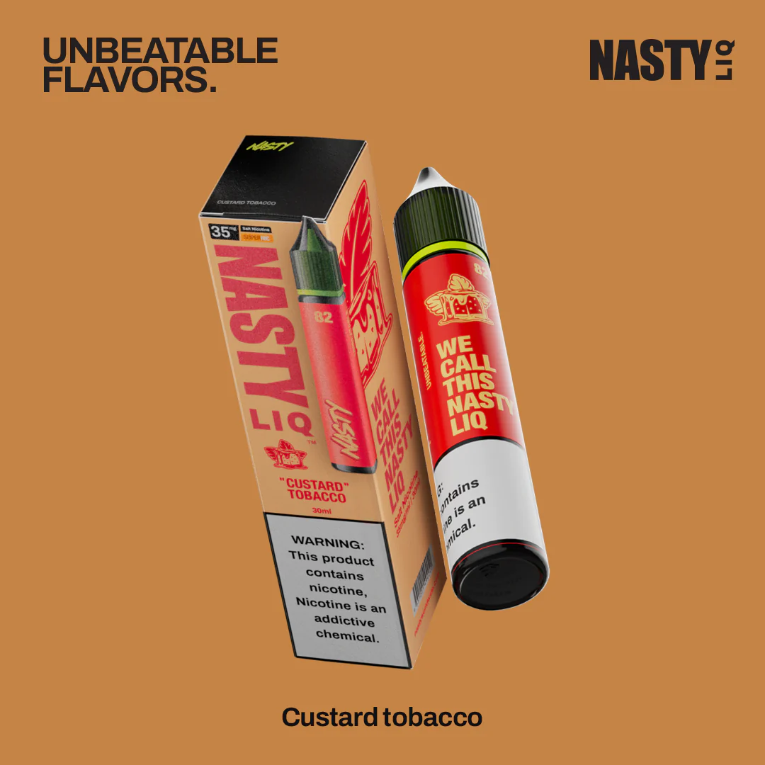 NASTY LIQ CUSTARD TOBACCO