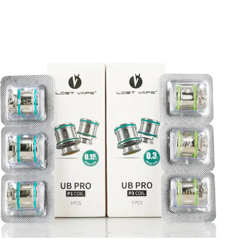 کویل یو بی پرو لاست ویپ - کویل های یو بی پرو لاست ویپ LOST VAPE UB PRO COIL :
کویل های لاست ویپ یو بی پرو در نوع‌های متفاوت طراحی شده که در ادامه توضیح داده میشود .
کویل مش UB PRO P1 :
مقاومت: 0.15 اهم
توان: 70 تا 90 وات
جنس کویل: NI80 تک حفره
مناسب برای کامدهی DL
کویل مش UB PRO P3 :
مقاومت: 3 اهم
توان: 60 تا 70 وات ...