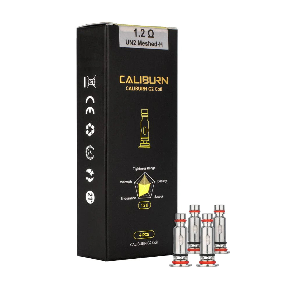 کویل کالیبرن جی و جی2 یوول-کویل کالیبرن جی و جی2 یوول - UWELL CALIBURN G COIL :   کویل کالیبرن جی و جی 2 در سه نوع متفاوت طراحی شده که در ادامه به توضیح آن‌ها می‌پردازیم:   کویل با مقاومت 0.8 اهم مقاومت : 0.8 اهمتک حفرهجنس کویل : استیل ضد زنگ طعم رسانی فوق‌العادهتوان : 13 تا 18 وات کویل با مقاومت 1. ...